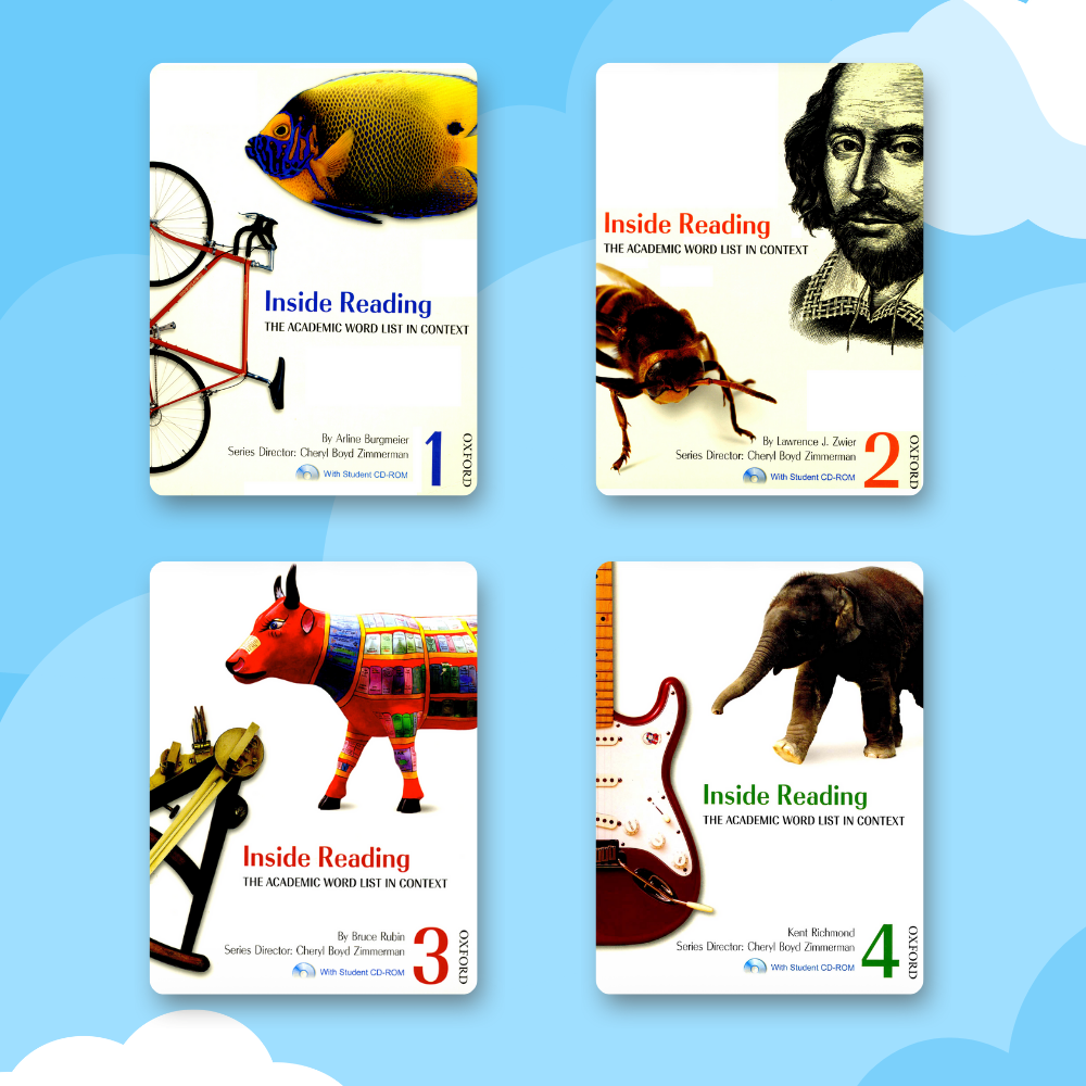 Review sách Inside Reading 1-2-3-4